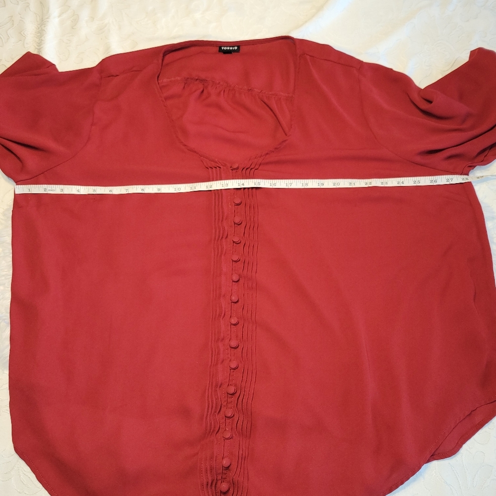Torrid size 3 blouse - Picture 4 of 10